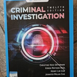 The Criminal Investigation book